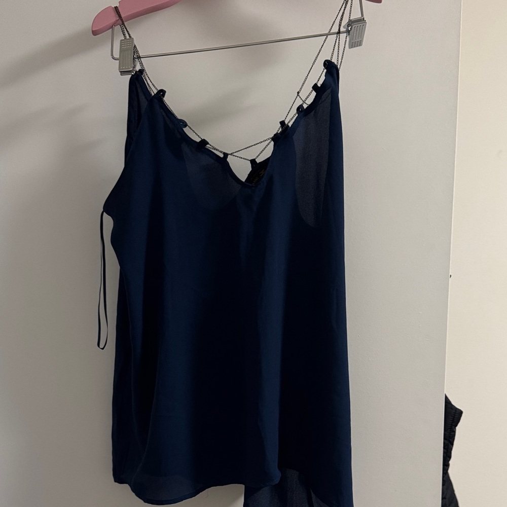 Zara Dark Blue Women's Camisole